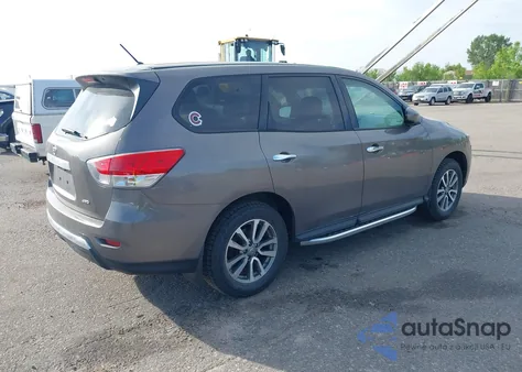 2013 Nissan Pathfinder S from USA, damaged, VIN 5N1AR2MM0DC607776